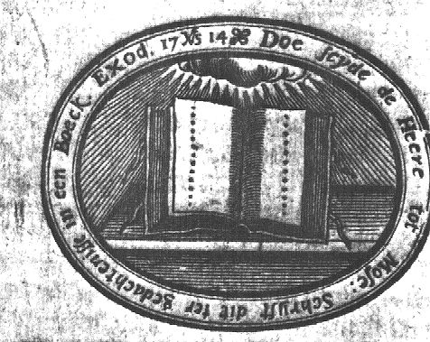 Open book on a table; cloud and sunlight above it