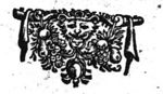 Ornamental device: a lion's head with garland hanging from a 'yoke'