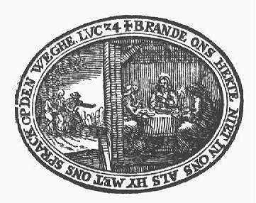 The journey to Emmaus; the two men meet Christ; the supper at Emmaus: Christ is recognized while blessing or breaking the bread