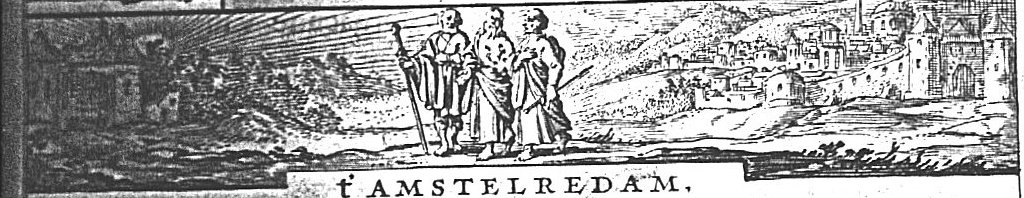 The journey to Emmaus: the two men meet Christ
