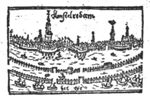 City view of Amsterdam across the IJ
