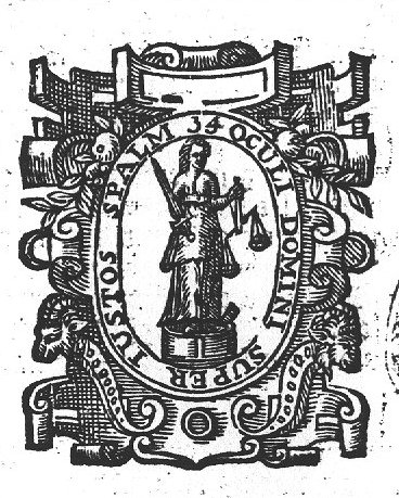 A woman holding a sword and scales (Justice)
