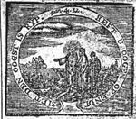 Christ showing his disciples the harvest; landscape