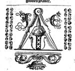 Compasses; coat of arms of Amsterdam