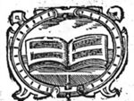Open book with notation of music
