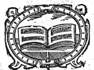 Open book with notation of music