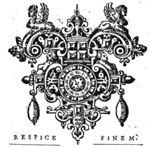 Clock in richly ornamented scrollwork frame