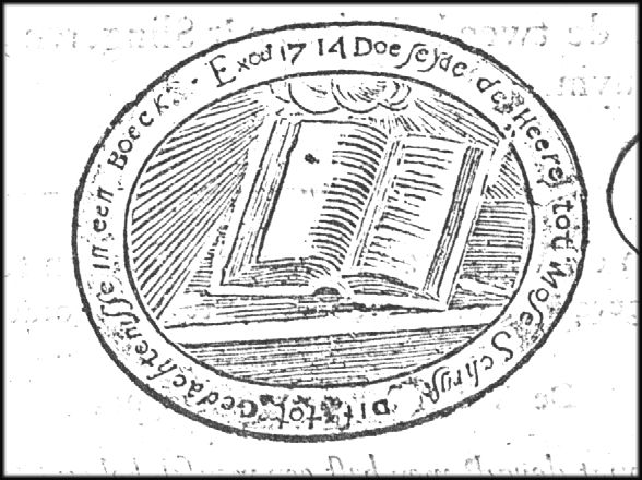 Open book on a table; cloud and sunlight above it