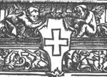 Coat of arms of Zwolle, held by putti