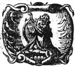 David as psalmist; decorated frame