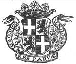 Coat of arms of Utrecht; banderole with inscription