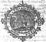 A man swings a sickle to cut a twig from a plant; a scythe on the ground; a cornfield; decorated frame
