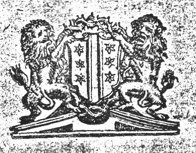 Heraldic lions holding a coat of arms of Gouda which is encircled by a crown of thorns