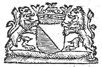 Heraldic lions with coat of arms of the city of Utrecht