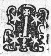 Coat of arms of Haarlem (sword, cross and stars)