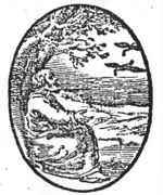 Elijah fed by the ravens (Dutch: 'raven'): while the prophet is living by the brook, ravens bring him food