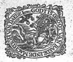 Elijah fed by the ravens (Dutch: 'raven'): while the prophet is living by the brook, ravens bring him food; decorated frame