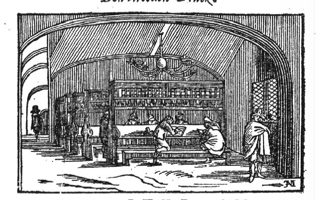 The interior of the Amsterdam library