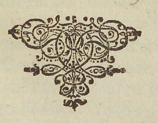 Ornament with flowers