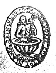 Christ standing in a chalice, holding a cross