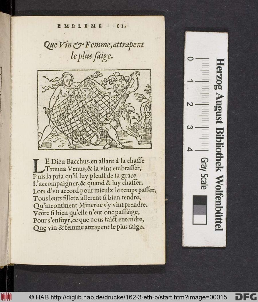 Facsimile page of emblem 2