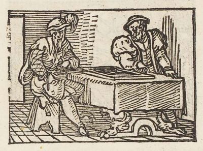Three men at a game of chess