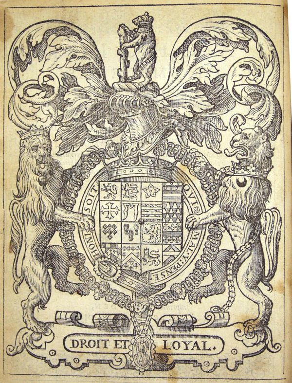 Armorial bearing of Robert Dudley, Earl of Leicester