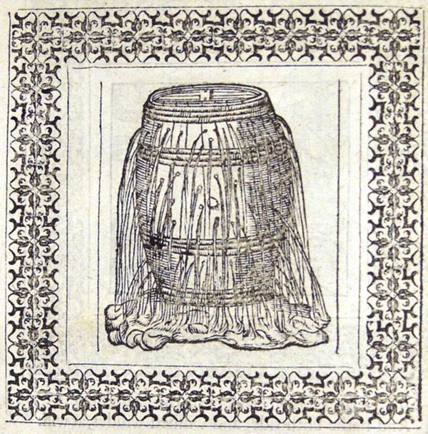 The perforated barrel of the Danaids