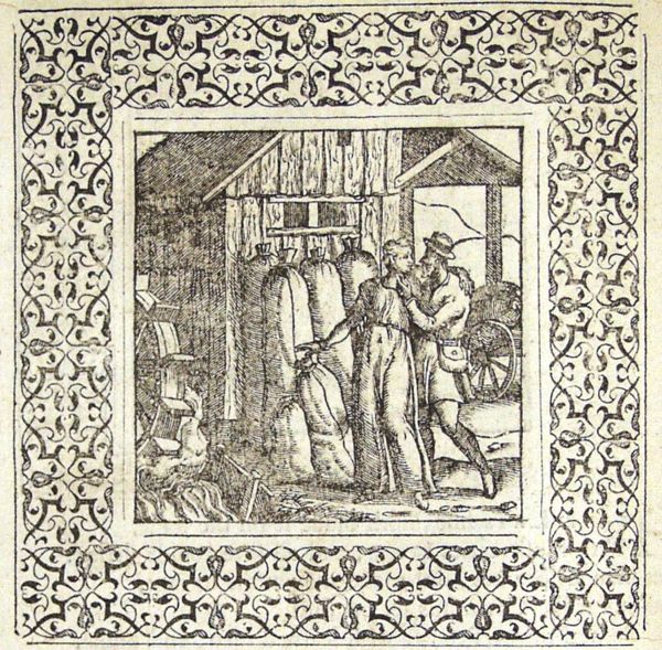 The wife of Anellus with the miller