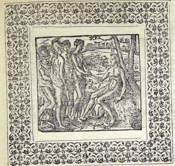 Jugdement of Paris: he chooses Venus over Minerva and Juno and gives her the golden apple that Mercury had given him