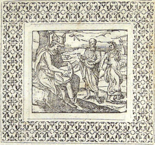 Mercury teaches people to play the lute