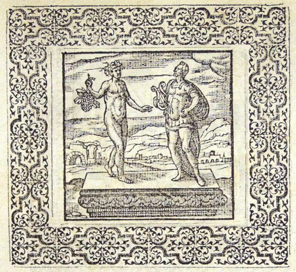 Apollo and Bacchus, sons of Jupiter