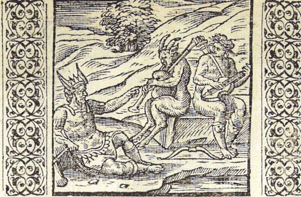 Midas prefers the music of Pan to that of Apollo, and is punished by the god with a set of ass's ears