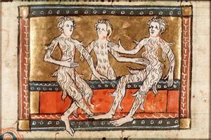 Wild men with six fingers