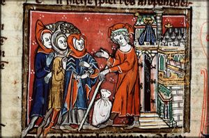 Joseph sells corn to his brothers