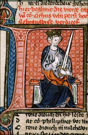 Alexander enthroned