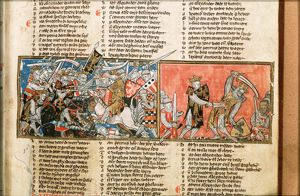 The battle between Alexander and King Porus