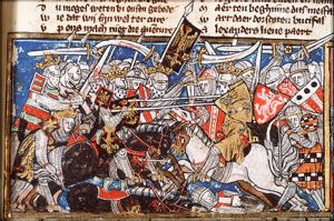 The battle between Alexander and King Porus