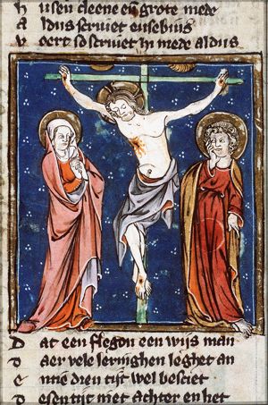 The Crucifixion, with Mary and St. John