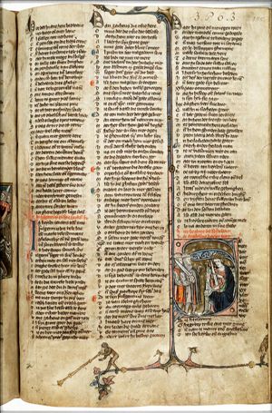 The Emperor Anastasius I enthroned, with soldiers