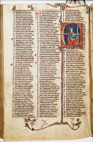 The Emperor Heraclius I enthroned
