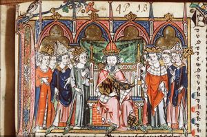 Charlemagne and his court