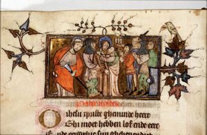 The arrest of Christ: the kiss of Judas