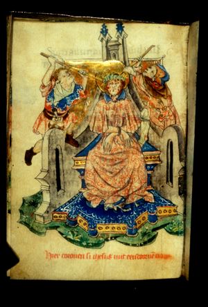 Crowning with thorns