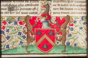 Coat of arms of Philippe de Commines