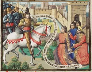 Meeting of Fabius Maximus and members of the Senate of Rome (2nd of 2)