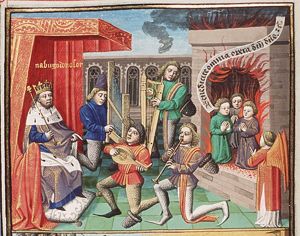 The three Hebrews in the fiery furnace (1st of 2)