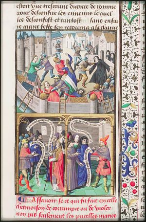 The rape of women by soldiers (1st of 3)