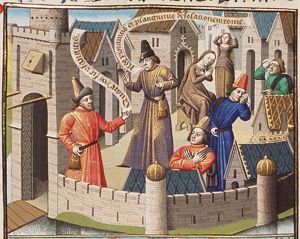 The pagans mourn over the disasters of Rome (1st of 2)
