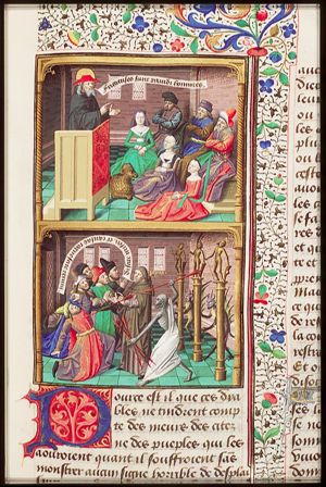 St. Jerome preaching (1st of 2)